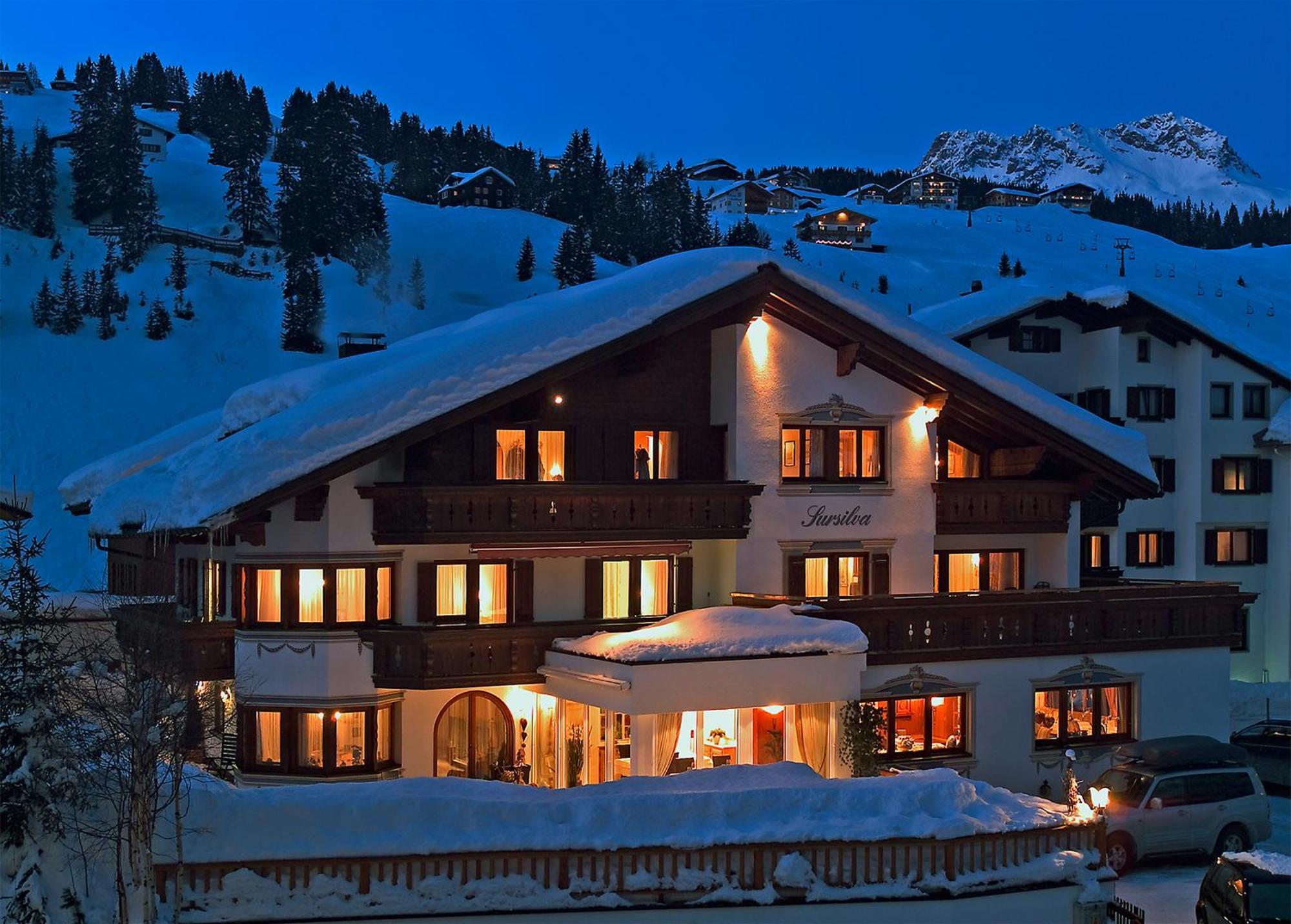 Hotel Garni Sursilva Lech am Arlberg Bagian luar foto