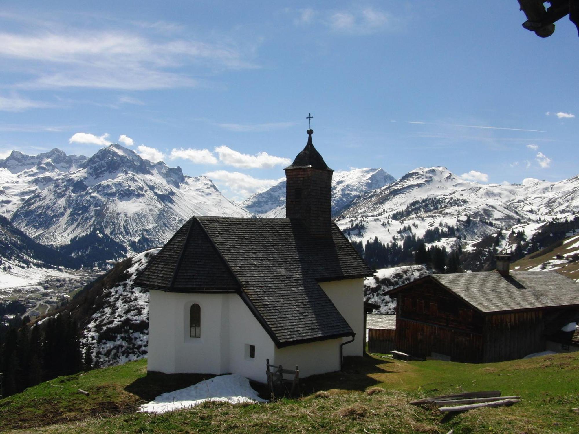 Hotel Garni Sursilva Lech am Arlberg Bagian luar foto